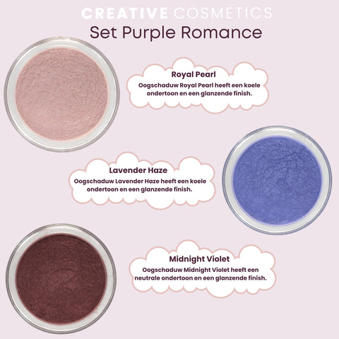 Eyeshadowset Purple Romance